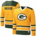 Футболка с длинным рукавом Green Bay Packers Starter Cross-Check V-Neck - Gold