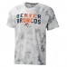 Галстук Футболка Denver Broncos MSX by Michael Strahan Resolution-Dye Raglan - Gray