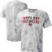 Галстук Футболка Tampa Bay Buccaneers MSX by Michael Strahan Resolution-Dye Raglan - Gray