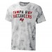 Галстук Футболка Tampa Bay Buccaneers MSX by Michael Strahan Resolution-Dye Raglan - Gray