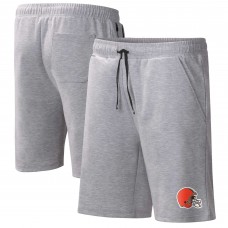 Cleveland Browns MSX by Michael Strahan Trainer Shorts - Heather Gray