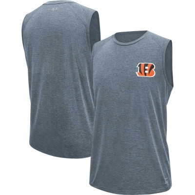 Футболка Cincinnati Bengals MSX by Michael Strahan Warm Up - Gray