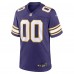 Именная игровая джерси Minnesota Vikings Nike Classic - Purple