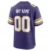 Именная игровая джерси Minnesota Vikings Nike Classic - Purple