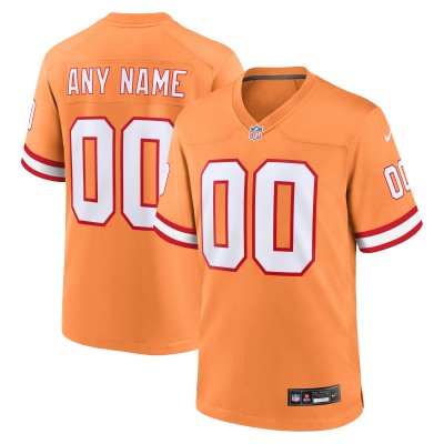 Именная игровая джерси Tampa Bay Buccaneers Nike Custom Throwback - Orange