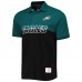Поло Philadelphia Eagles Tommy Hilfiger Color Block - Black/Midnight Green