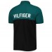 Поло Philadelphia Eagles Tommy Hilfiger Color Block - Black/Midnight Green