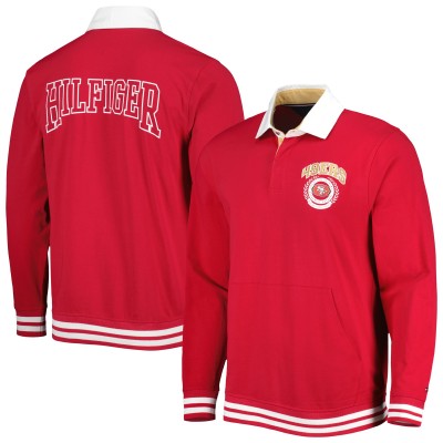 Поло с длинным рукавом San Francisco 49ers Tommy Hilfiger Cody - Scarlet