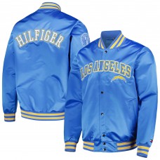 Куртка Los Angeles Chargers Tommy Hilfiger Elliot Varsity Full-Snap - Powder Blue