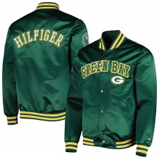Куртка Green Bay Packers Tommy Hilfiger Elliot Varsity Full-Snap - Green