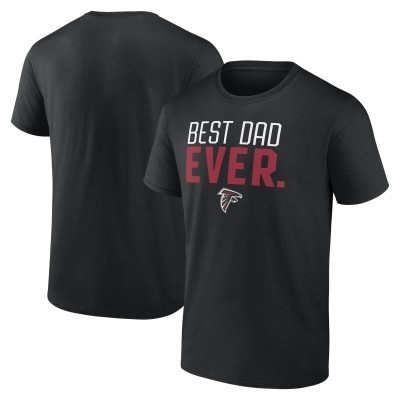 Футболка Atlanta Falcons Best Dad Ever Team - Black