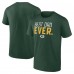 Футболка Green Bay Packers Green Best Dad Ever Team