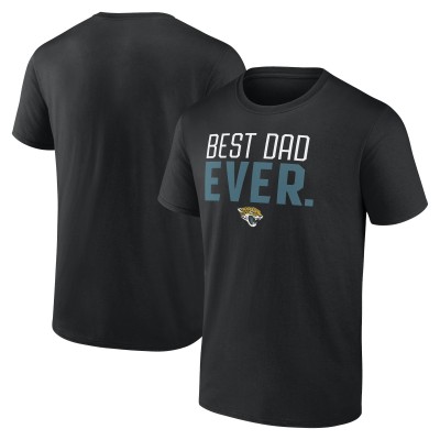 Футболка Jacksonville Jaguars Best Dad Ever Team - Black