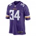 Игровая джерси Nick Muse Minnesota Vikings Nike Home - Purple