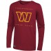 Футболка с длинным рукавом Washington Commanders Side Drill - Burgundy