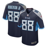 Игровая джерси Reggie Roberson Jr. Tennessee Titans Nike Home - Navy