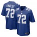 Игровая джерси Solomon Kindley New York Giants Nike Home - Royal