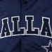 Куртка Dallas Cowboys Tommy Hilfiger Elliot Varsity Satin Full-Snap - Navy