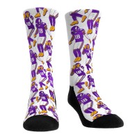 Unisex Minnesota Vikings Justin Jefferson Rock Em Socks Player Celebration Crew Socks