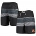 Cincinnati Bengals G-III Sports by Carl Banks Black Coastline Volley Swim Shorts