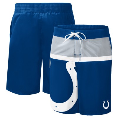 Indianapolis Colts G-III Sports by Carl Banks Royal Sea Wind Swim Trunks