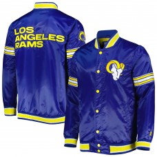 Куртка Los Angeles Rams Starter Midfield Satin Full-Snap Varsity - Royal