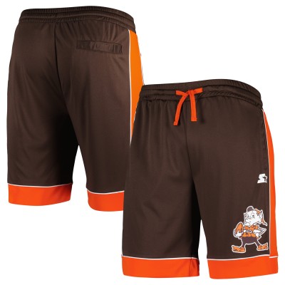 Шорты Cleveland Browns Starter Brown Throwback Fan Favorite