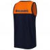 Майка Chicago Bears Starter Logo Touchdown Fashion - Navy/Orange