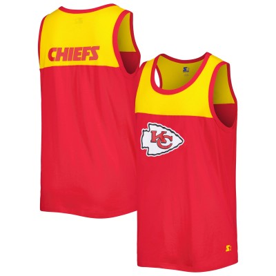 Майка Kansas City Chiefs Starter Logo Touchdown Fashion - Red/Gold