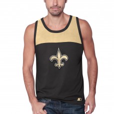 Майка New Orleans Saints Starter Logo Touchdown Fashion - Black/Gold