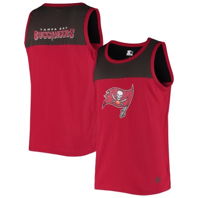 Майка Tampa Bay Buccaneers Starter Logo Touchdown Fashion - Red/Pewter