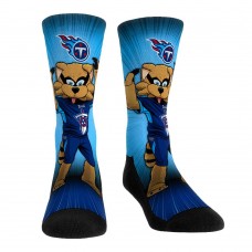 Tennessee Titans Rock Em Socks Mascot Pump Up Crew Socks