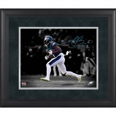 A.J. Brown Philadelphia Eagles Facsimile Signature Fanatics Authentic Framed 11 x 14 Spotlight Photograph