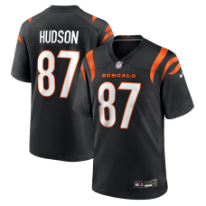 Джерси Cincinnati Bengals Tanner Hudson Nike Black Home Game Джерси Cincinnati Bengals Tanner Hudson Nike Black Home Game