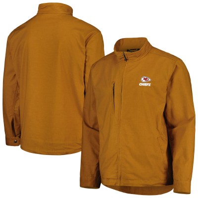 Кофта на молнии Kansas City Chiefs Dunbrooke Journey Workwear Tri-Blend - Tan