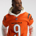 Джерси Cincinnati Bengals Joe Burrow Nike Orange Team Vapor F.U.S.E. Elite