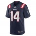 Игровая джерси Tristan Vizcaino New England Patriots Nike Home - Navy