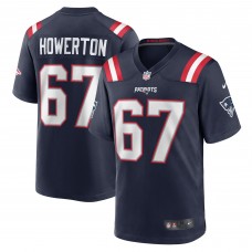 Игровая джерси Hayden Howerton New England Patriots Nike Home - Navy