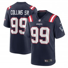 Игровая джерси Jamie Collins Sr. New England Patriots Nike Home - Navy