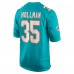 Игровая джерси KaDar Hollman Miami Dolphins Nike Home - Aqua