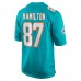 Игровая джерси DaeSean Hamilton Miami Dolphins Nike Home - Aqua