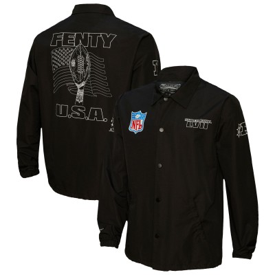 Куртка FENTY for Mitchell & Ness Unisex Super Bowl LVII Full-Snap Coaches - Black
