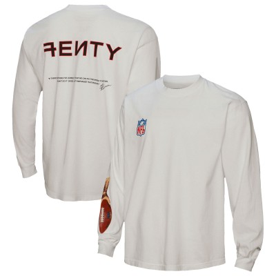 Футболка с длинным рукавом FENTY for Mitchell & Ness Unisex Super Bowl LVII Icon - White