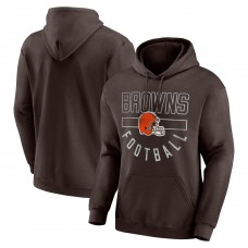 Толстовка Cleveland Browns Bubble Screen - Brown