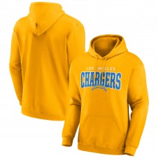 Los Angeles Chargers Continued Dynasty Pullover Hoodie - Gold