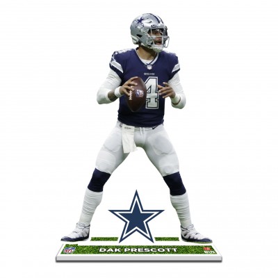 Dak Prescott Dallas Cowboys 12 Player Standee Desktop Display