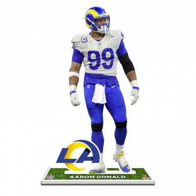 Aaron Donald Los Angeles Rams 12 Player Standee Desktop Display