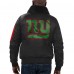Кофта на молнии New York Giants Starter x Ty Mopkins Black History Month Satin - Black