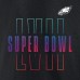 Футболка Philadelphia Eagles Super Bowl LVII Open Sky - Black