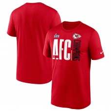 Футболка Kansas City Chiefs Nike 2022 AFC Champions Iconic - Red